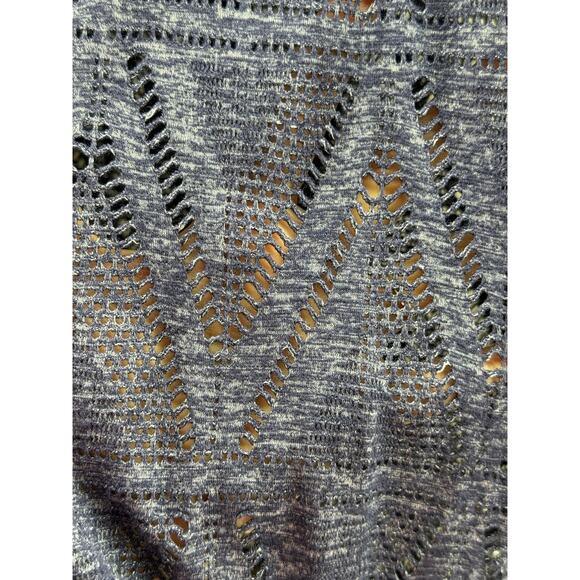 Oddy 1XL women’s blue Boho style top - Picture 4 of 11